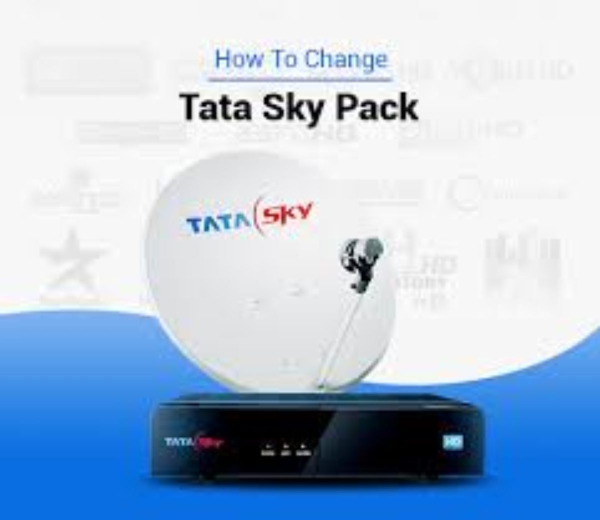 How to Change Tata Sky DTH packs Plans online - All Recharge Plans